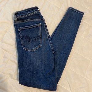 American Eagle ripped jeans